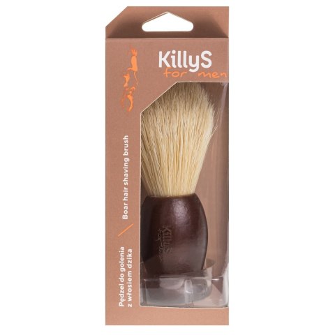 KillyS For Men Boar Hair Shaving Brush pędzel do golenia z włosiem dzika