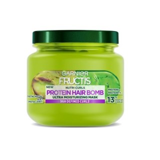 Garnier Fructis Nutri Curls Protein Hair Bomb nawilżająca maska do włosów kręconych 320ml