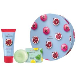 Fruit Lovers Pomegranate zestaw żel pod prysznic 200ml + szampon w kostce 60g Pupa Milano