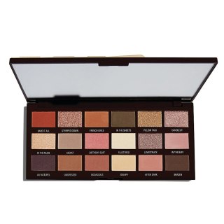 I Heart Revolution Chocolate Eyeshadow Palette paleta cieni do powiek Nudes 18g Makeup Revolution