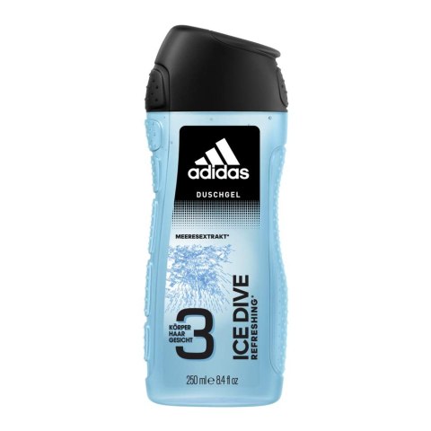 Ice Dive żel pod prysznic dla mężczyzn 250ml Adidas