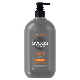 Men Power Shampoo szampon do włosów normalnych dla mężczyzn 750ml Syoss