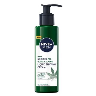 Nivea Men Sensitive Pro Ultra-Calming płynny krem do golenia 200ml