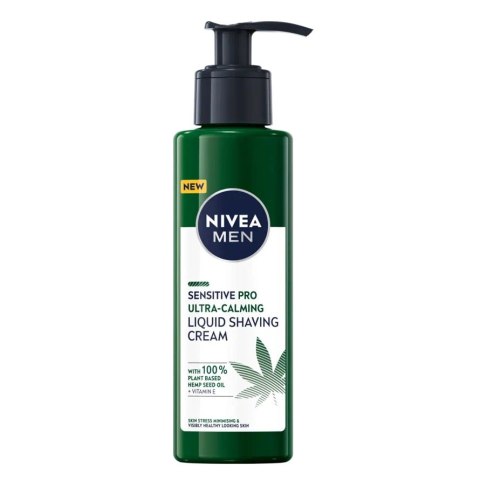 Men Sensitive Pro Ultra-Calming płynny krem do golenia 200ml Nivea