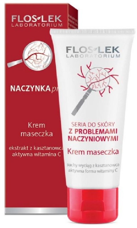 Naczynka Pro krem maseczka 75ml Floslek