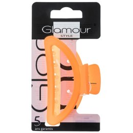 Neon klamra do włosów Pomarańczowa Glamour