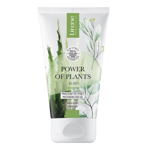 Power of Plants nawilżający żel myjący Aloes 150ml Lirene