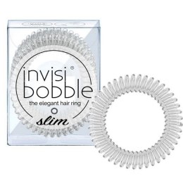 Slim gumki do włosów Crystal Clear 3szt Invisibobble