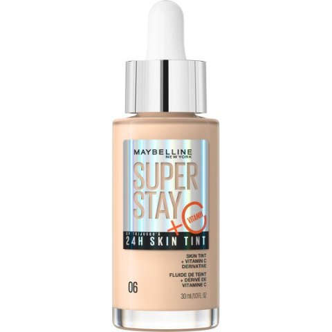 Maybelline Super Stay 24H Skin Tint długotrwały podkład rozświetlający z witaminą C 06 30ml