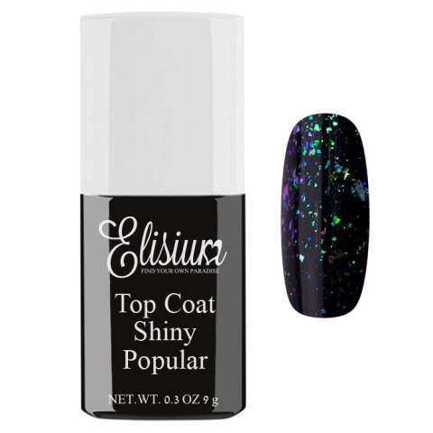 Top Coat Shiny top do lakierów hybrydowych Popular 9g Elisium