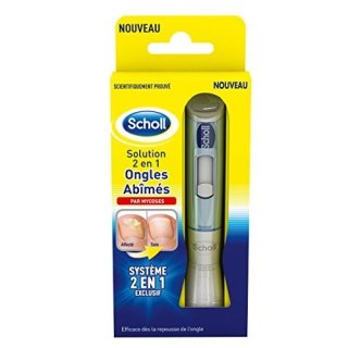 2 in1 Solution For Nail Fungus kuracja przeciwgrzybicza do paznokci 3.8ml Scholl