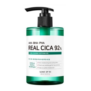 AHA.BHA.PHA Real Cica 92% Cool Calming Soothing Gel orzeźwiający żel na bazie ekstraktów roślinnych 300ml Some By Mi