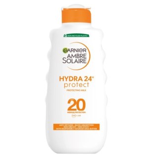 Ambre Solaire Protection Lotion nawilżający balsam do opalania SPF20 200ml Garnier