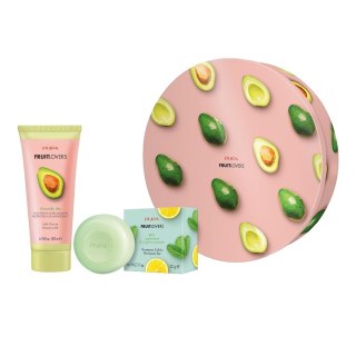 Fruit Lovers Avocado zestaw żel pod prysznic 200ml + szampon w kostce 60g Pupa Milano