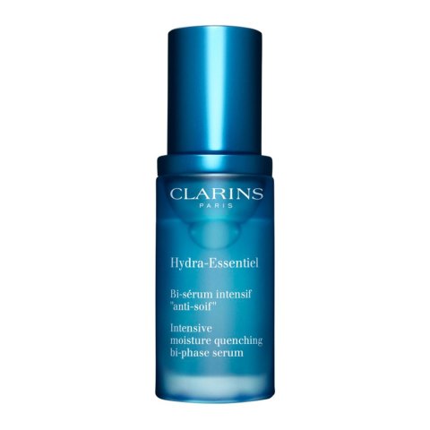 Hydra-Essentiel Intensive Moisture Quenching Bi-Phase Serum dwufazowe serum nawilżające do twarzy 30ml Clarins Hydra-Essentiel Intensive Moisture Quenching Bi-Phase Serum dwufazowe serum nawilżające do twarzy 30ml Clarins