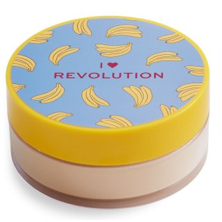 Makeup Revolution I Heart Revolution Loose Baking Powder puder sypki Banana 22g