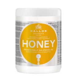 KJMN Honey Repairing Hair Mask regenerująca maska do włosów 1000ml Kallos