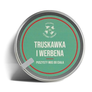 Mydlarnia Cztery Szpaki Mus do ciała Truskawka i Werbena 150ml