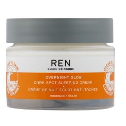 Overnight Glow Dark Spot Sleeping Cream rozjaśniający krem na noc 50ml REN
