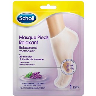 Relaxing Foot Mask maska do stóp z lawendą 1 para Scholl