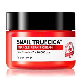 Snail TrueCICA Miracle Repair Cream krem rewitalizujący z mucyną z czarnego ślimaka 60ml Some By Mi