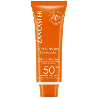 Sun Sensitive Oil-Free Milky Fluid SPF50 mleczko-fluid do opalania twarzy 50ml Lancaster