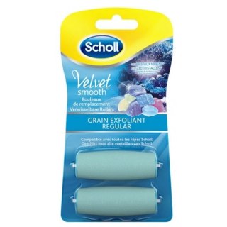 Velvet Smooth Express Pedi Crystal Diamonds Exfoliating Grain wkłady do elektrycznego pilnika 2szt. Scholl