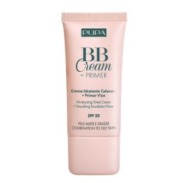 BB Cream + Primer Combination To Oily Skin SPF20 krem BB i baza pod makijaż do cery tłustej i mieszanej 002 Natural 30ml Pupa Milano