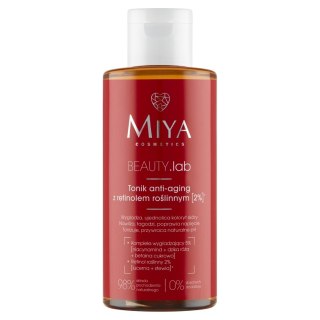 Miya Cosmetics BEAUTY.lab tonik anti-aging z retinolem roślinnym 2% 150ml