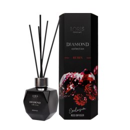 Diamond Exclusive Reed Diffuser dyfuzor zapachowy z patyczkami Rubin 110ml LORIS