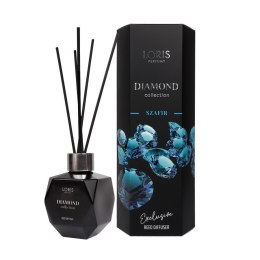 Diamond Exclusive Reed Diffuser dyfuzor zapachowy z patyczkami Szafir 110ml LORIS