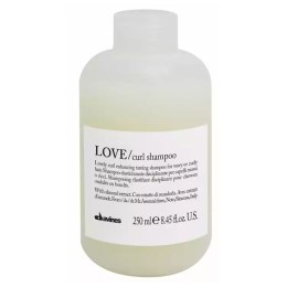 Essential Haircare Love Curl Shampoo szampon wzmacniający skręt do włosów kręconych i falowanych 250ml Davines