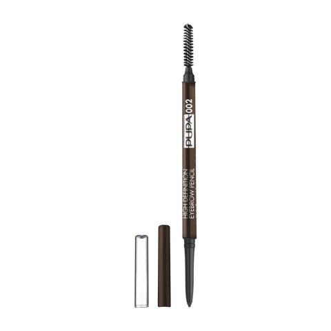 High Definition Eyebrow Pencil kredka do brwi 002 Brown 0.09g Pupa Milano