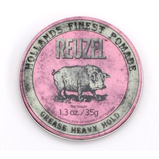 Hollands Finest Pomade bardzo mocno utrwalająca pomada na bazie wosków i olejków Pink 35g Reuzel