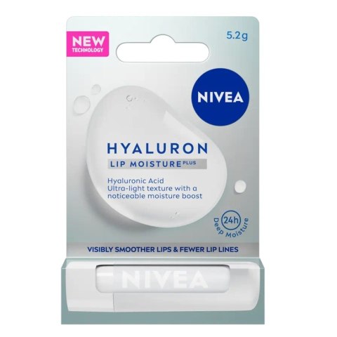 Nivea Hyaluron Lip Moisture Plus nawilżający balsam do ust 5.2g