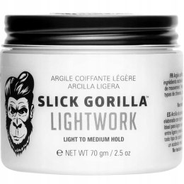 Lightwork matowa glinka do włosów 70g Slick Gorilla