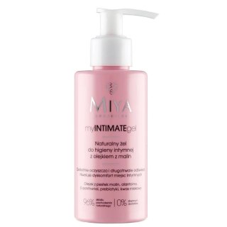 MyINTIMATEgel naturalny żel do higieny intymnej z olejkiem z malin 140ml Miya Cosmetics