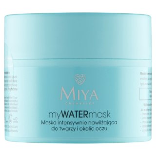 Miya Cosmetics MyWATERmask maska intensywnie nawilżająca do twarzy i okolic oczu 50ml