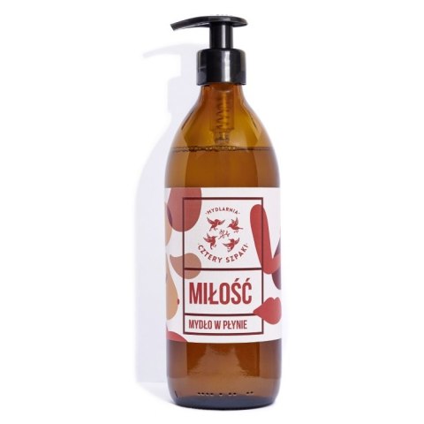 Mydlarnia Cztery Szpaki Naturalne mydło w płynie Miłość 500ml