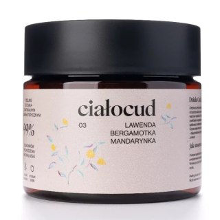 Ciałocud naturalny odżywczy peeling do ciała Lawenda Bergamotka Mandarynka 250g Flagolie