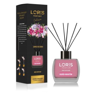 Reed Diffuser dyfuzor zapachowy z patyczkami Ogród Kwiatów 120ml LORIS