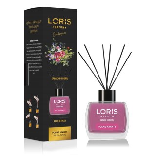 Reed Diffuser dyfuzor zapachowy z patyczkami Polne Kwiaty 120ml LORIS