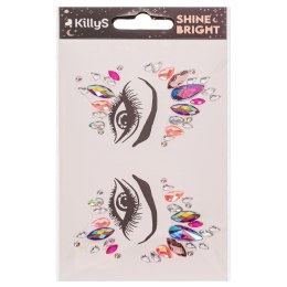 Shine Bright samoprzylepne kryształki na twarz Kolorowe KillyS