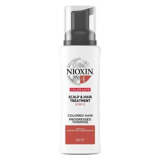 NIOXIN System 4 Leave-In Scalp & Hair Treatment kuracja bez spłukiwania do skóry głowy i włosów farbowanych znacznie przerzedzonych 100