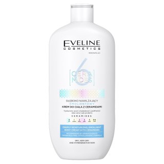 6 Ceramides głęboko nawilżający emolientowy krem do ciała 350ml Eveline Cosmetics