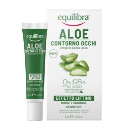 Aloe Lifting Eye Contour Cream aloesowy liftingujący krem pod oczy 15ml Equilibra