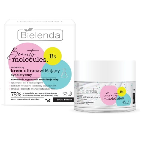 Beauty Molecules molekularny synbiotyczny krem ultranawilżający 50ml Bielenda