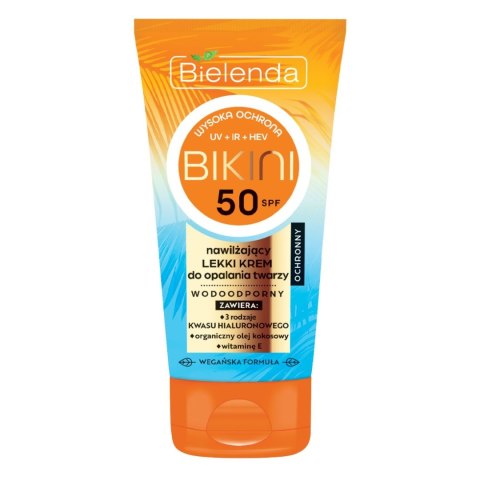 Bikini nawilżający krem do twarzy SPF50 50ml Bielenda