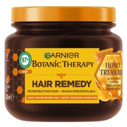 Botanic Therapy Honey Treasures odbudowująca maska do włosów zniszczonych i łamliwych 340ml