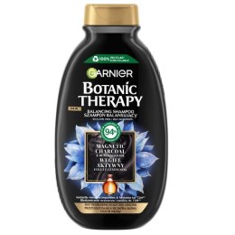 Botanic Therapy szampon balansujący do przetłuszczających się włosów i suchej skóry głowy Węgiel Aktywny Czarnuszki 400 Garnier